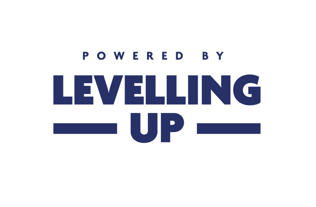 Powered by Levelling Up Fund logo
