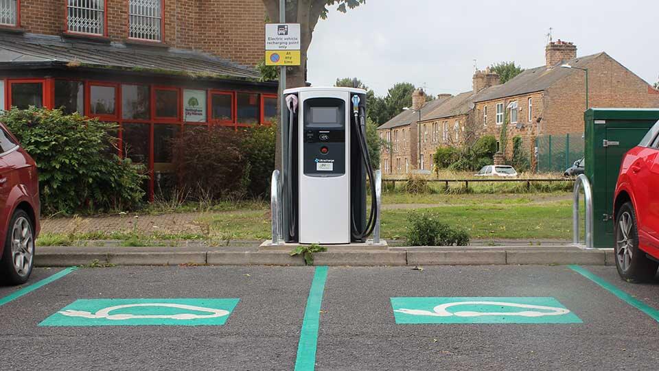 Charge points in Nottingham