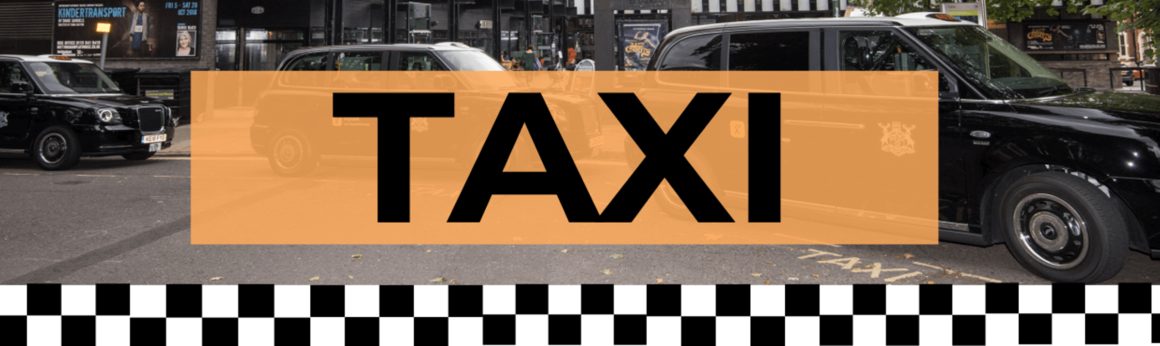 Taxi banner