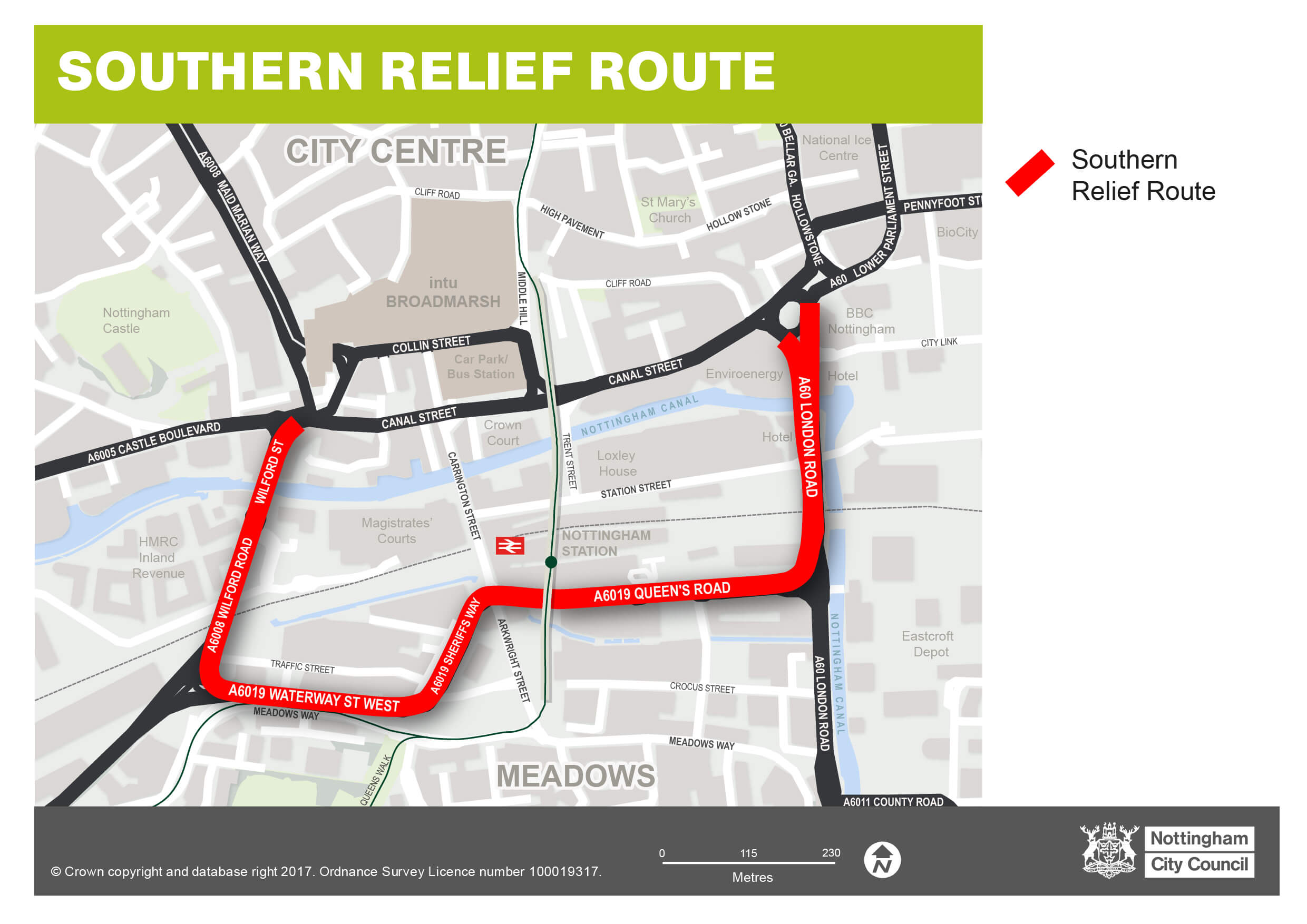 southern relief route