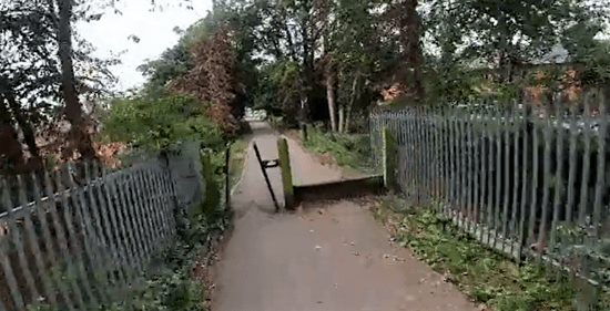Barriers on path