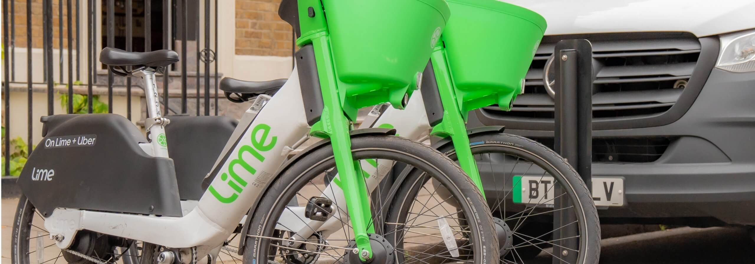 Rental electric bike Lime