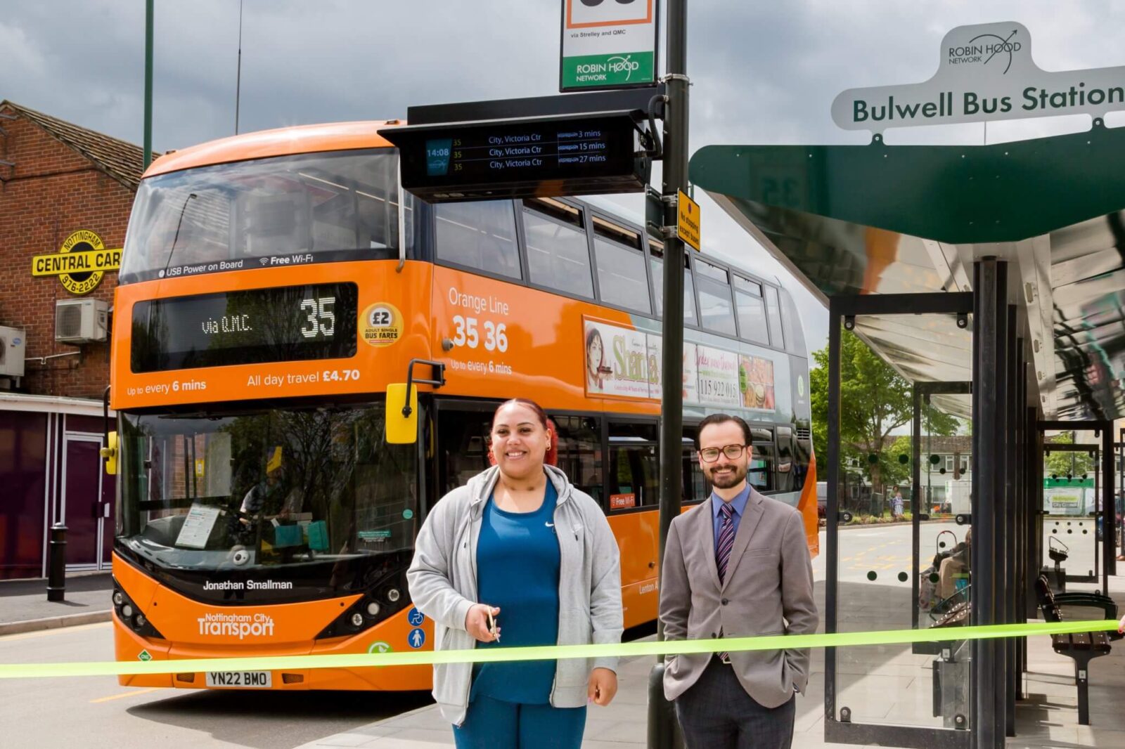 Bus stations transport nottingham