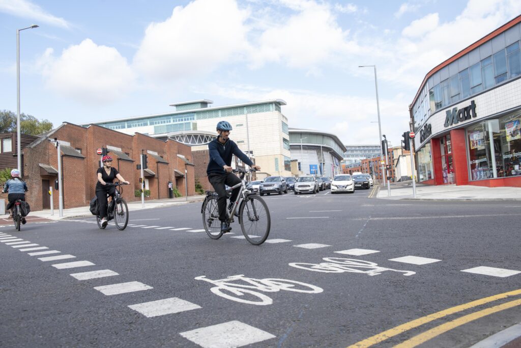 Cross City Cycle Routes Transport Nottingham