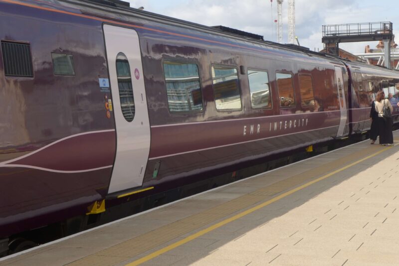 Train at nottingham station